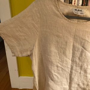 FLAX 100% linen blouse